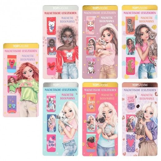 Top Model - Magnetic Bookmarks - Love Bear - ASSORTED