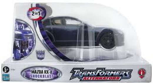 Transformers Alternators - Mazda RX-8 (Shock Blast) di Hasbro