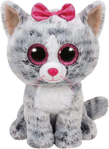 TY - Kiki Gray Cat - 15 cm.