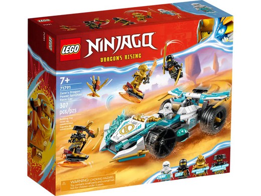 Zane Dragon Power : Voiture de sport de compétition Spinjitzu - Lego Ninjago