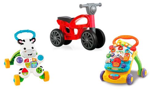 Vehículos infantiles eléctricos o a pedales