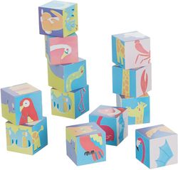 12 cubes en forme d'animaux - Clementoni