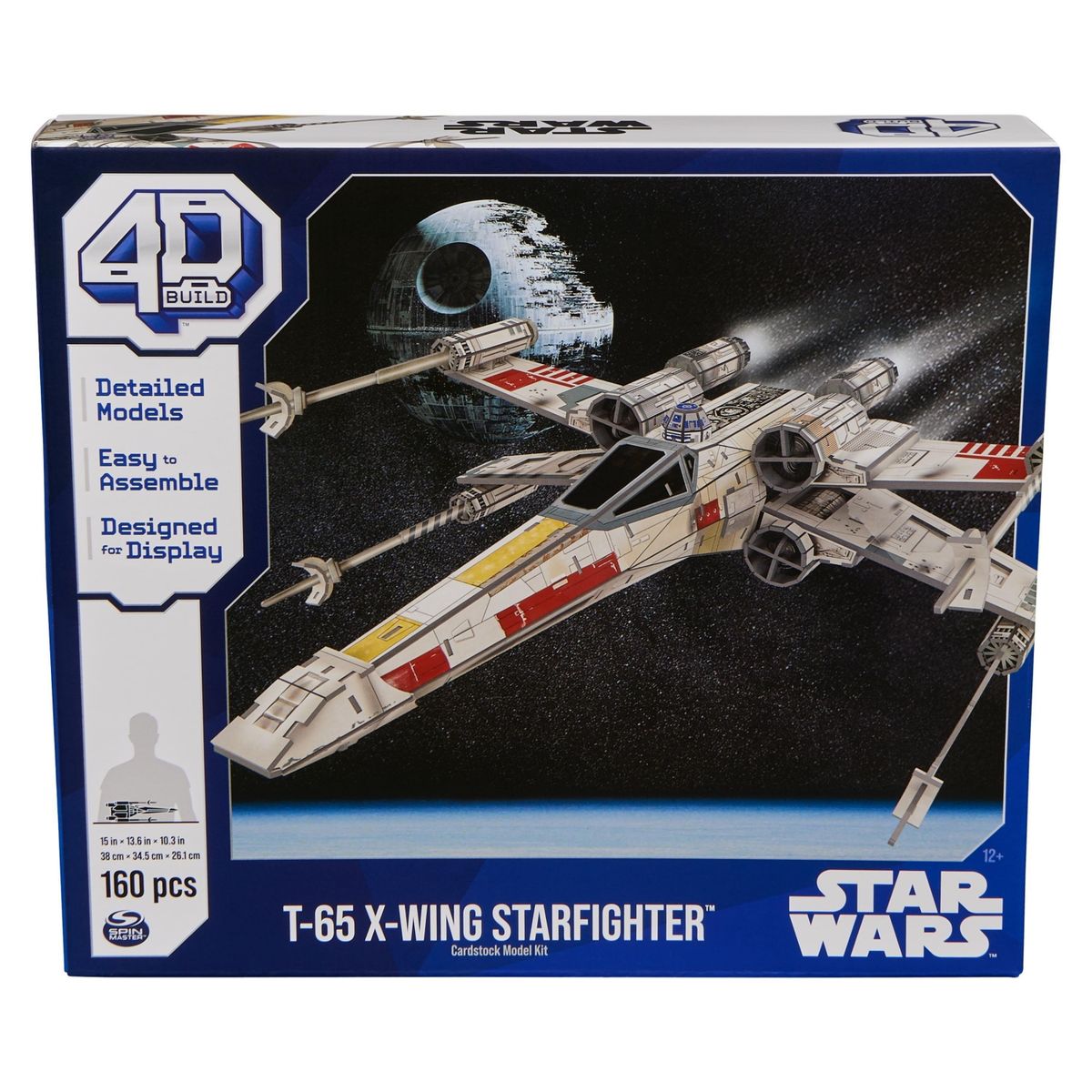 4D Star Wars T-65 X-Wing Stasrfighter -  Spin Master