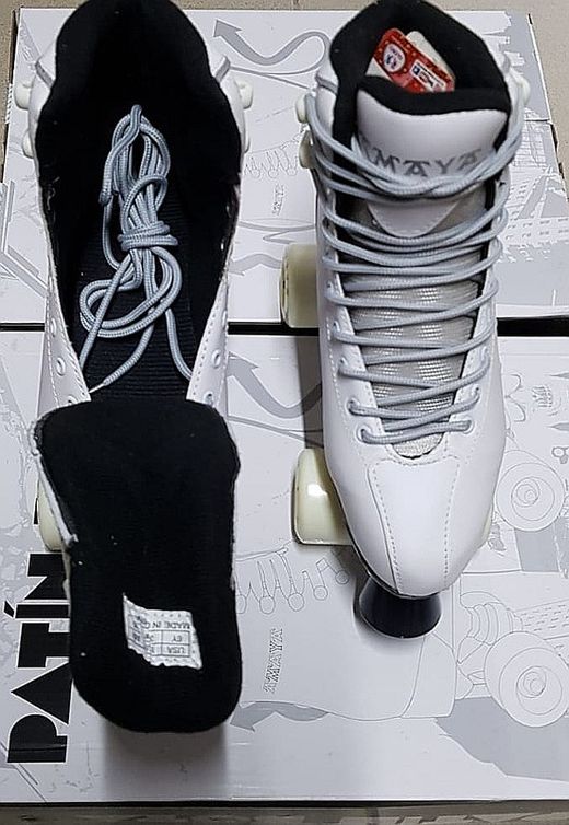 Amaya – Patines Bota 4 Ruedas blancos 38