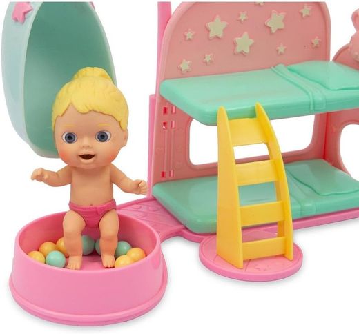 Двухъярусная кровать и кукла Amicicci Dream Time