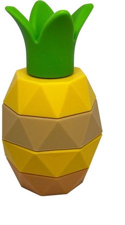 Apilador/Mordedor Silicona - Fruits Pineapple - Weibo