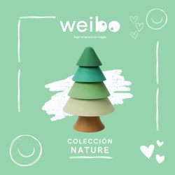 Apilador/Mordedor Silicona - Nature Tree - Weibo