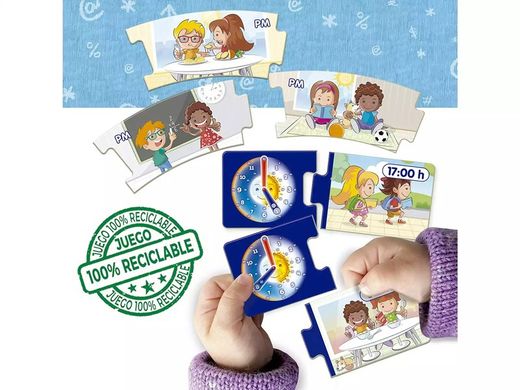 Учиться весело: часы, научитесь читать по часам - Educa