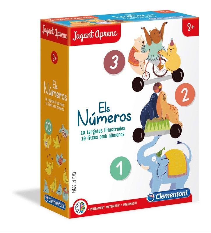 Aprendo los Números jugando – Juego en Catalán – Clementoni