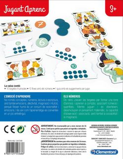 J'apprends les nombres en jouant - Jeu en catalan - Clementoni