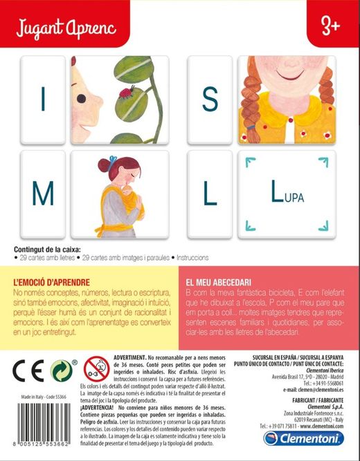 Imparo il mio alfabeto in catalano - Clementoni