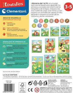 Ich lerne meine Zahlen von 1 bis 10 - Clementoni