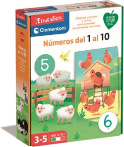 Aprendo Mis Números Del 1 Al 10 - Clementoni