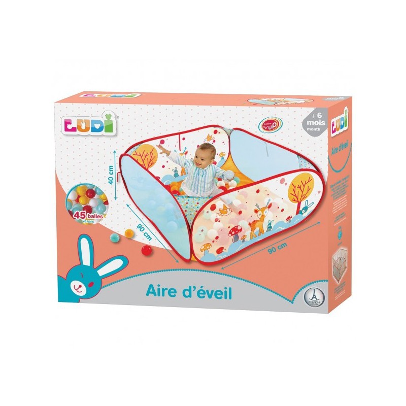 Balle d'éveil Caméléon LUDI multicolore - Ludi