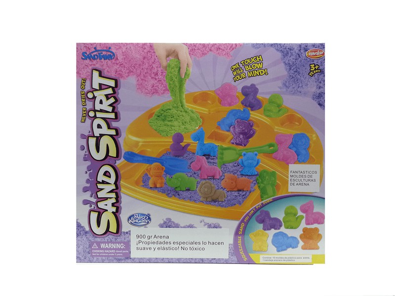 Kinetic Sand - Sandbox Set - Assorted Colors — Juguetesland