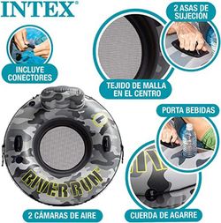 Sedile Militare con schienale / Rosso - Intex