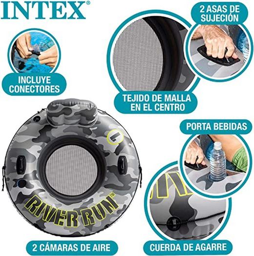 Sedile Militare con schienale / Rosso - Intex