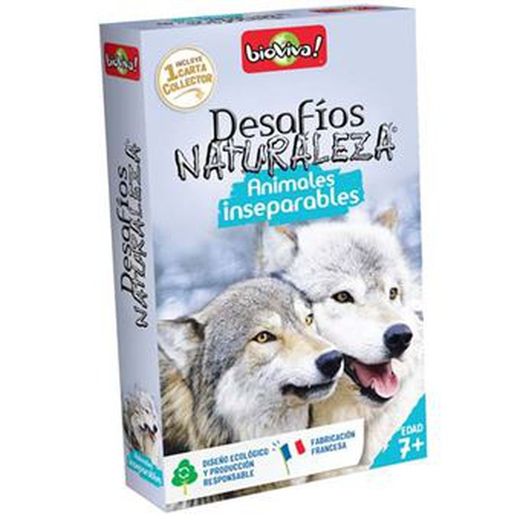 Asmodee - Juego de cartas Animales Inseparables