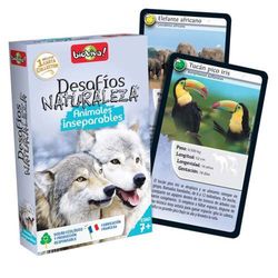 Asmodee - Juego de cartas Animales Inseparables