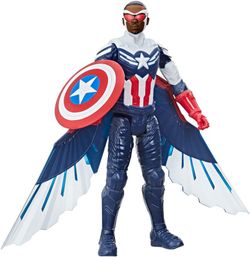 Avengers Figure Titan Hero Falcon Captain America — Juguetesland