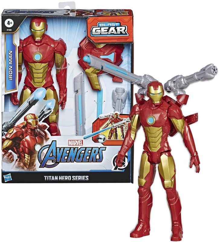Avengers - Figurine Titan Iron Man avec accessoires