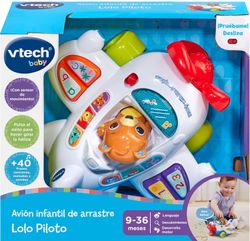 Avión Infantil De Arrastre Lolo Piloto - Vtech