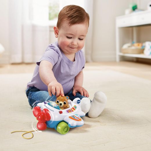 Lolo Pilot Pull-Along Airplane for Kids - Vtech