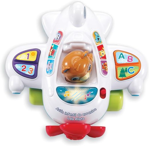 Lolo Pilot Pull-Along Airplane for Kids - Vtech
