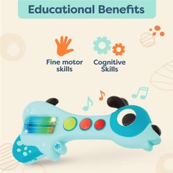 B. brinquedos - B.Baby Mini Guitarra Woofer