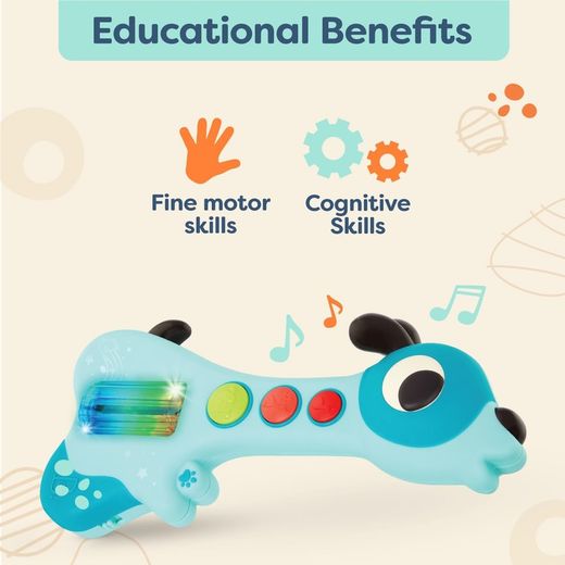 B. brinquedos - B.Baby Mini Guitarra Woofer