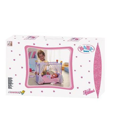 Lit à baldaquin en bois Baby Born