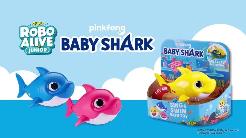 HOT Shark Robo Fish Argos Baby Shark Robo Fish Ассортимент