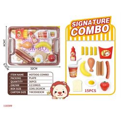 Bandeja Fast Food - Pizza Surtido