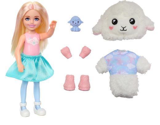 Barbie - Chelsea Cutie Reveal - Camisetas Cozy - 15 cm. - Mattel