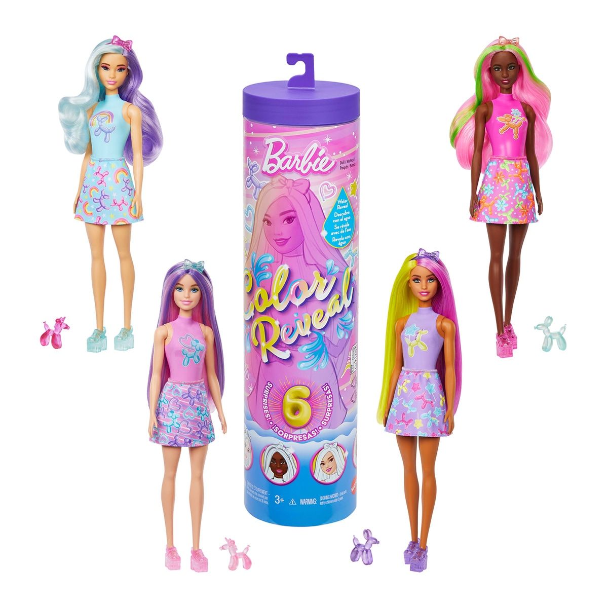 Barbie Color Reveal Ciber Series - Muñeca Sorpresa
