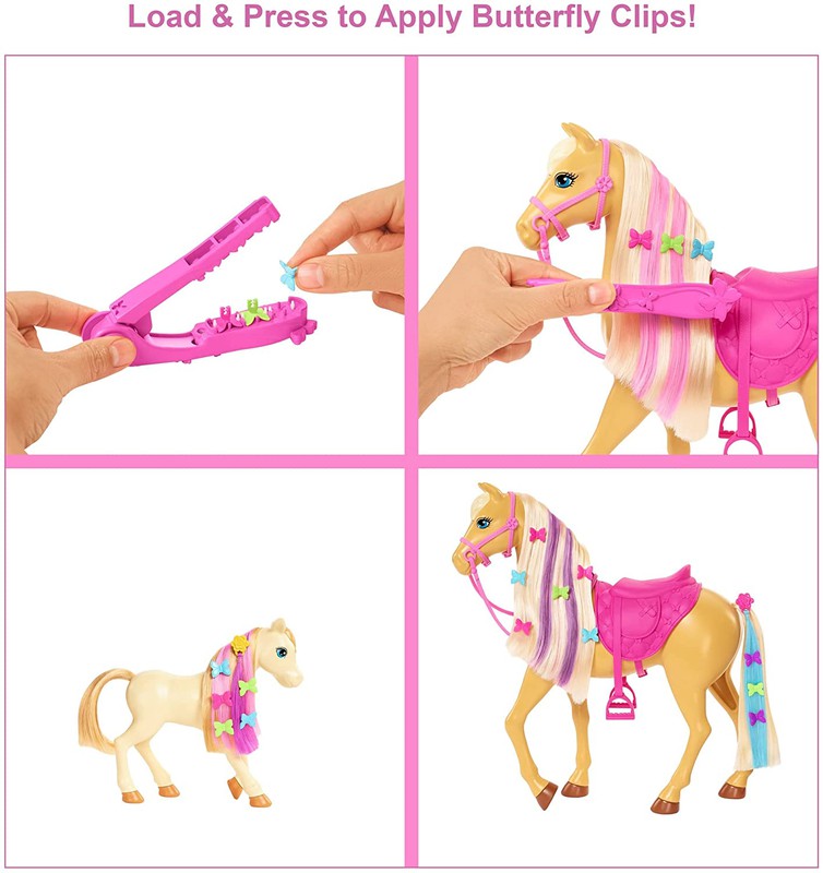 Barbie com Cavalo e Pônei — Juguetesland