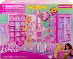 Barbie Dream Closet Conjunto y Accesorios + Muñeca