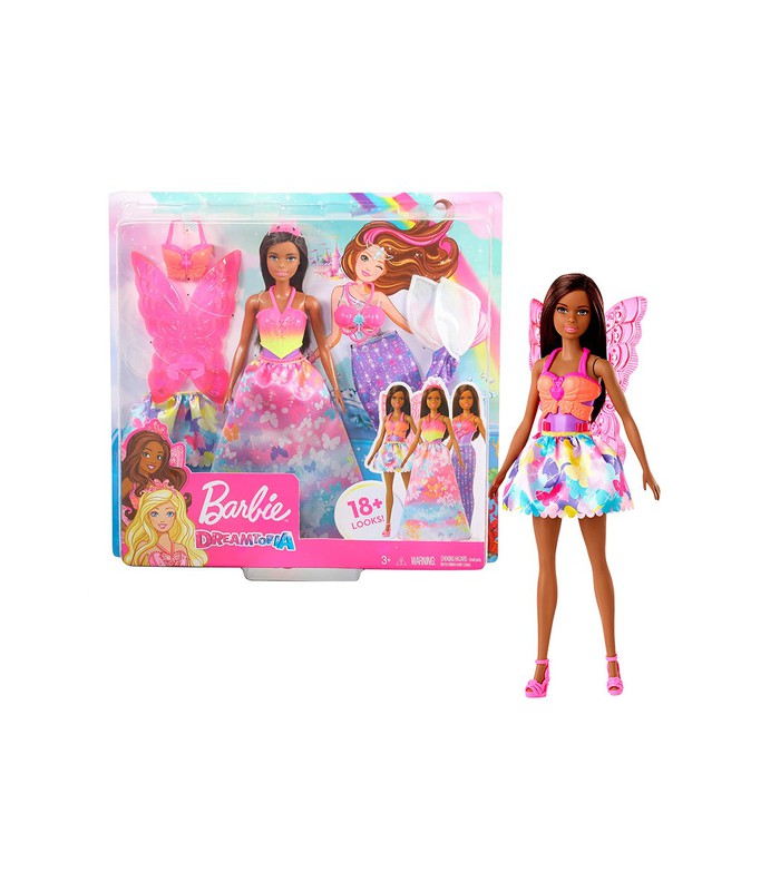 abajo isla Torbellino Barbie Dreamtopia 2 sets de ropa y accesorios — Juguetesland