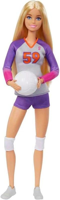 Barbie Volleyball Player Doll Made to Move
