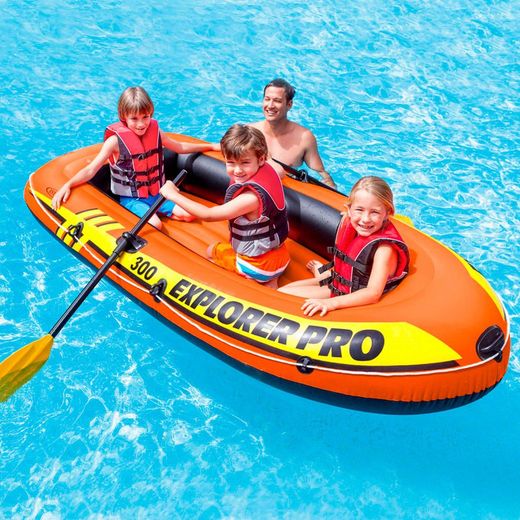 Barca hinchable Explorer Pro 300 - Intex