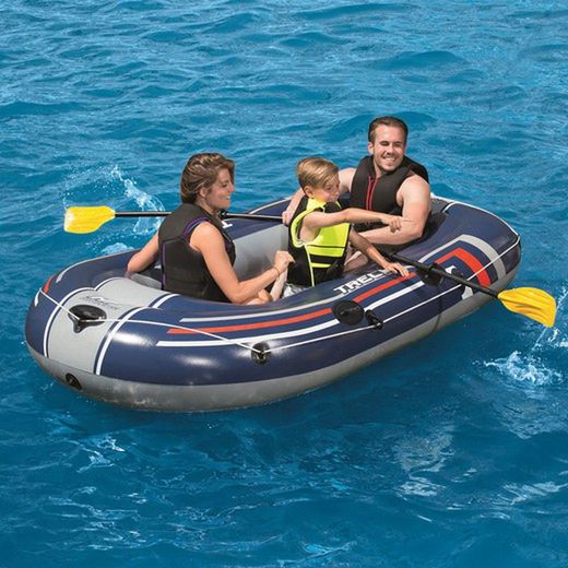 Conjunto de barco inflável Treck x 2 - Bestway