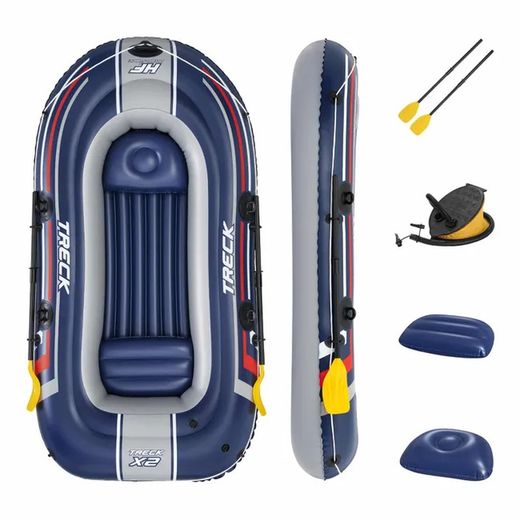 Conjunto de barco inflável Treck x 2 - Bestway