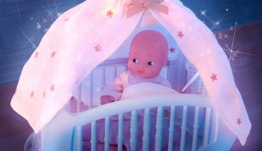 Pance per presepe di lusso + bambola