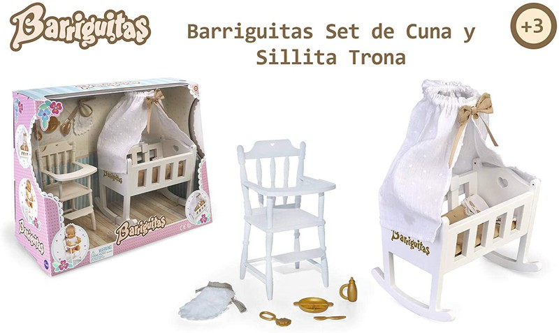 Accessoires pour poupée Barriguitas Classic 15 cm - Ensemble