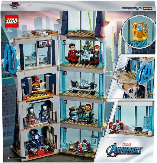 Batalla en la Torre de los Vengadores Lego Marvel — Juguetesland
