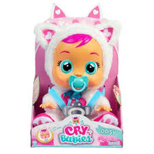 Bebés Llorones Daisy con pijama de gatita