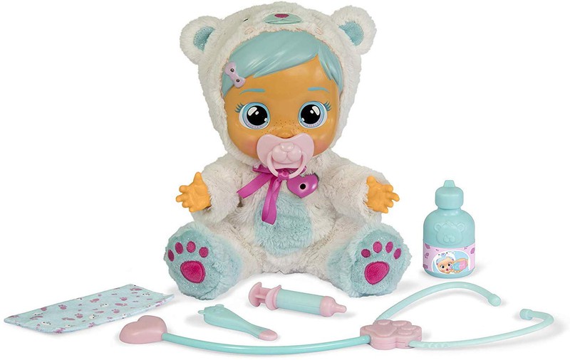 Zubehör Cry Babies Magic Tears Kristal Doll wird krank & fühlt sich besser Baby 