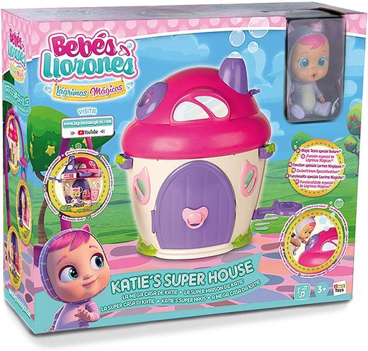 Bebés Llorones Lágrimas Mágicas La Mega casa de Katie