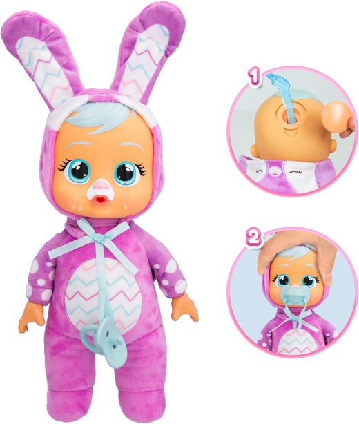 Bebés Llorones - Tiny Cuddles Bunnies - Muñeca Lily - IMC Toys