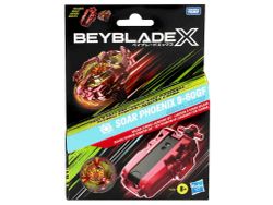 Beyblade - Lanzador Soar Phoenix 9-60GF BeybladeX - Hasbro